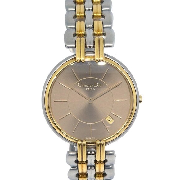 Christian Dior D65-111 Bagheera Quartz Watch SS 144180 - Picture 1 of 7
